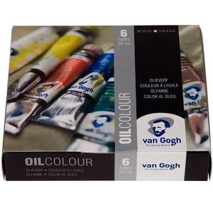 Talens van gogh Ölfarbe Starterset 6 Tuben à 20ml sortierte Farben