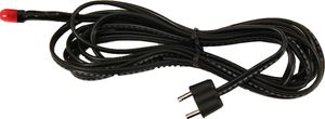 Krippenzubehör LED rot mit Kabel + Stecker, Flackerfunktion, LED Krippenzubehör LED rot mit Kabel + Stecker, Flackerfunktion, LED