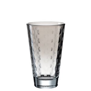 Leonardo Longdrinkglas 200 ml Optic [6 Stück] grau rund Ø 8 x H 13 cm