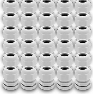 100x ARLI Kabelverschraubungen grau M20 x 1,5 mm IP67