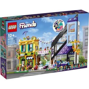 Stavebnica LEGO Friends 41732 Kvetinárstvo a dizajnérske štúdio v centre mesta (2 010 dielikov)