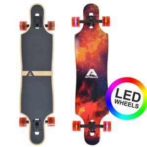 Apollo Longboard "Redshift" Special Edition Komplettboard inkl. T-Tool