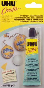UHU Spezialkleber "Creativ" für Styropor & Bastelfolie 33 ml in Tube