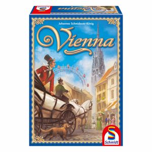 Schmidt Spiele Vienna, Gesellschaftsspiel Brettspiel inkl. Karten und Zubehör