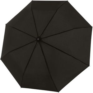 doppler Taschenregenschirm Regenschirm Fiber Magic Superstrong Uni Black schwarz