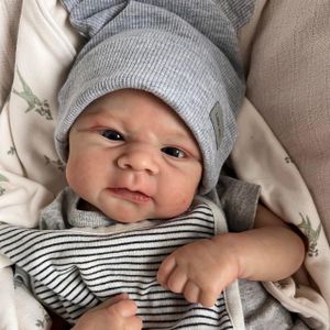 Dětské panenky 42CM Silikonový chlapeček Dětské panenky jako skutečná panenka Jako skutečné dítě Reborn panenka,