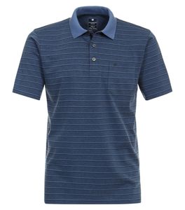 Redmond - Regular Fit - Herren Polo Shirt, Wash & Wear (241860900), Größe:4XL, Farbe:Blau(11)