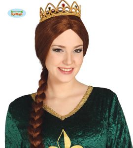 tiara princess ladies gold/rot/grün Einheitsgrösse