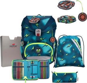 DerDieDas DerDieDas ErgoFlex Superlight - Schulrucksack Set 5tlg. 650g