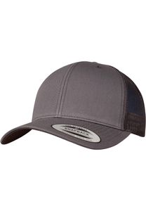 FLEXFIT 6606 | Retro Trucker Cap / Kappe / Mütze / Hut - Farbe: Dark Grey - Größe: One Size