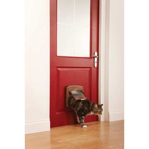 PetSafe Cat Flap 4-Way Magnetic Deluxe 420 Brown