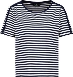 Monari -  Damen T Shirt (408621), Größe:40, Farbe:navy Ringel (709)