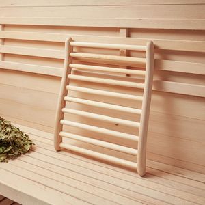 HOME DELUXE - Sauna Rückenlehne VITA - zwei Stück - Maße 49 x 40,5 x 5,5 cm I Rückenlehnen Sauna Zubehör