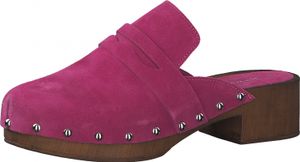 Marco Tozzi Damen Cloqs Pantolette Sabot, Farbe:Lila (Fuxia), Größe:EUR 38