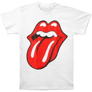 The Rolling Stones - "Classic" T-Shirt für Herren/Damen Unisex RO327 (XL) (Weiß)
