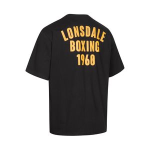 Lonsdale Eglinton Oversize T-Shirt Schwarz Größe S