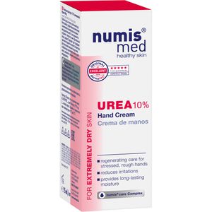 numis med Handcreme mit 10% Urea - Hautberuhigende Hand Creme für sehr trockene & strapazierte Hände 1x 75 ml