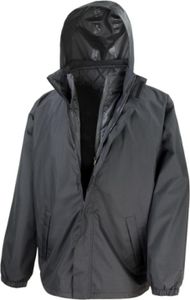 Result Core 3-in-1 Jacket With Quilted Bodywarmer