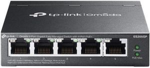 Sieťový prepínač TP-Link Omada ES205G Managed Gigabit Ethernet (10/100/1000) čierny