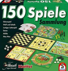 Schmidt Spiele Spielsammlung grün 150 Spiele