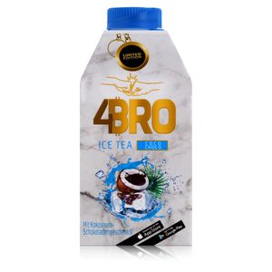4BRO Ice Tea Eistee Cocos Choco 500ml - Erfrischungsgetränk (1er Pack)