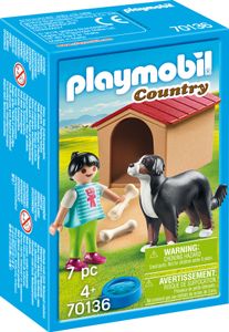 PLAYMOBIL Hofhund mit Hütte, 70136