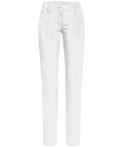 Greiff Corporate Wear CASUAL Damen Hose 5 Pocket-Style Regular Fit Baumwollmix Stretch ® Weiß 50