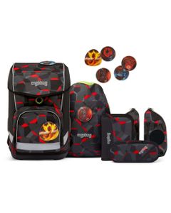 Ergobag Cubo Light Schulranzen-Set TaekBärdo (6-tlg.)