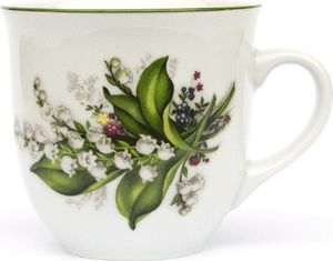 Český porcelán, a.s., Dubí Mug Mirek, konvalinka, 0,4 l, Český porcelán Dubí