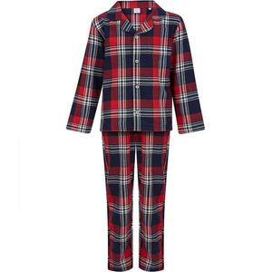 SF Minni - Schlafanzug mit langer Hose für Kinder PC4660 (146-152) (Rot/Marineblau)