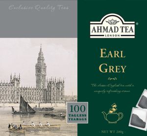 Ahmad Tea- Earl Grey ohne Band  100 Beutel