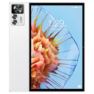 10.1palcový tablet 12S Pro ▏Android 13 ▏8GB+256GB ▏10jádrový procesor MTK6797 ▏1960x1080 rozlišení ▏5G WIFI/Bluetooth 5.0 ▏přední 8M zadní 16M kamera ▏německá čeština, barva: stříbrná