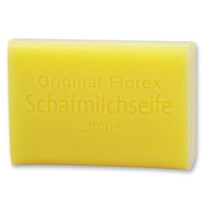Florex Schafmilchseife - Zitrone - toller frischer Zitrus Duft erfrischt strafft und entschlackt die Haut 100 g
