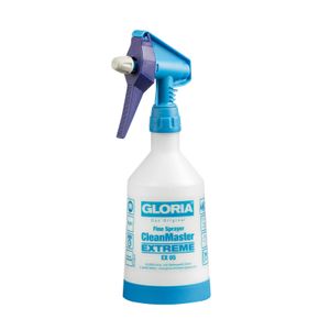 GLORIA Sprühflasche CleanMaster EXTREME, säure- & laugenbeständig, 1x Pumpen 2x Sprühen, stufenlos verstellbare Düse Inhalt:0.5 Liter