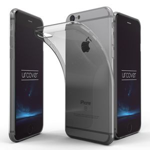 Urcover® Apple iPhone 6 / 6s Schutz-Hülle TPU in Transparent weich flexibel Silikon Cover Case Schale Etui