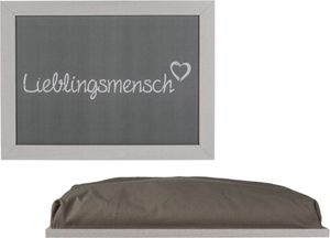Tablett Knietablett Kissentablett Betttablett vintage Design Lieblingsmensch Druck