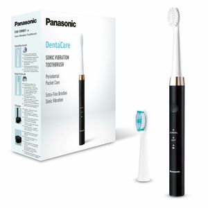 Panasonic Elektrische Zahnbürste EW-DM81-K503 Wiederaufladbar, Für Erwachsene, Anzahl der enthaltenen Bürstenköpfe 2, Anzahl der Zähneputzmodi 2, Schalltechnologie, Weiß/Schwarz