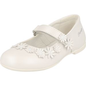 Primigi 3905611 Kleinkind Mädchen Taufschuhe Ballerinas Leder Blumen Weiss