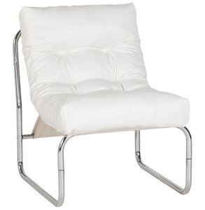 Kokoon® Design-Sessel (nicht stapelbar) BOUDOIR 60x73x76 cm,Kunstleder, Weiß, 11 kg