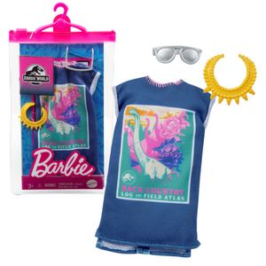 Mattel GWF05; GRD47 - Barbie Fashions Lizenziert Jurassic World #3