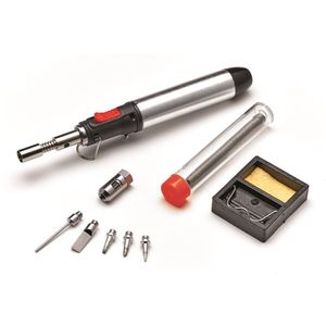 CFH Gaslöter Set M 028 Vielzweck-Lötbrenner Löten Gaslötkolben Nachfüllbar