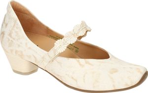 Think AIDA Damenschuhe - Riemchen Pumps weiß Elegant NEU Think AIDA Damenschuhe - Riemchen Pumps weiß Elegant NEU