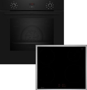 Neff Backofen-Set, Einbau, B1CCC0AK3 + T46SBE1L0, Backofen, Induktionskochfeld, BX36IB0