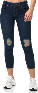 Tazzio Damen Skinny Fit Jeans F111 (Dunkelblau, 46)