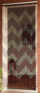 Závěs do dveří dřevěné perly Mekong 90x200 cm
