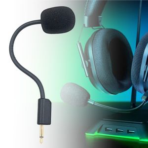Headset Mikrofon Austauschbar abnehmbar omnidirektional 3,5 mm flexible Gaming -Kopfhörermikrofon für Razer Blackshark V2/V2 Pro/V2 SE