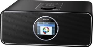 SENCOR SIR 6000WDB WiFi Internet Radio, viac ako 26 000 staníc internetových rádií, ovládacie aplikácie AirMusic (iOS/Android), 2,4" LCD displej, tuner DAB +, Bluetooth