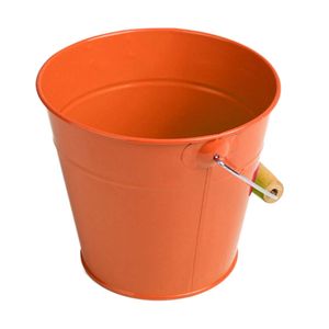 Esschert Design Kindereimer Orange Ø 16,6 cm 1,65 Liter Volumen aus Metall