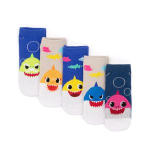 Baby Shark - Socken für Kinder (5er-Pack) NS7046 (27 EU - 31 EU) (Bunt)