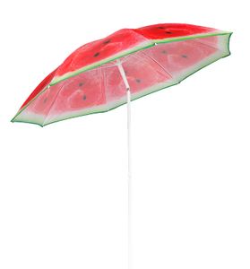 Sonnenschirm rund 1,80m Modell Melone knickbar UV Schutz